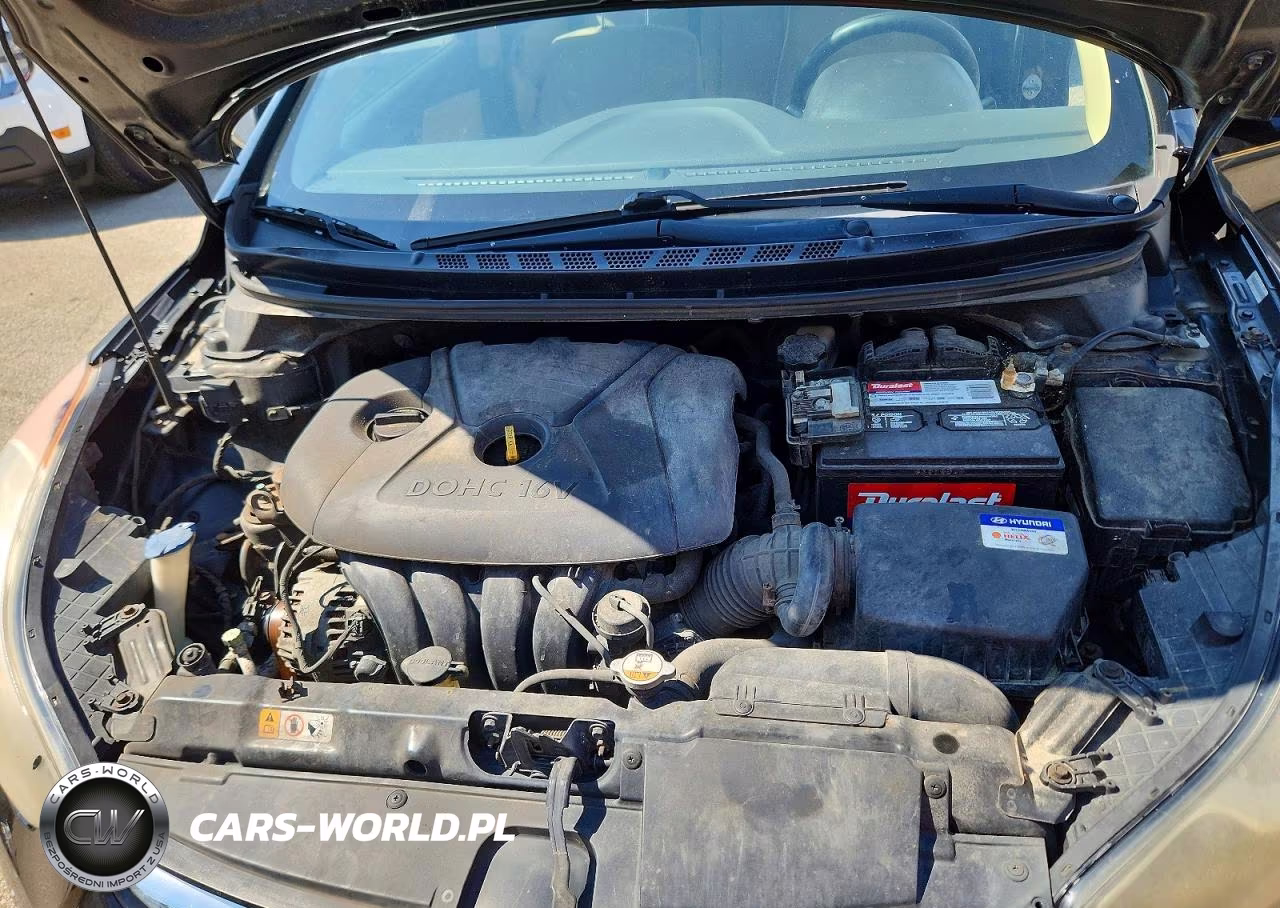 2013 Hyundai Elantra Gls VIN:KMHDH4AE0DU657872 - 11