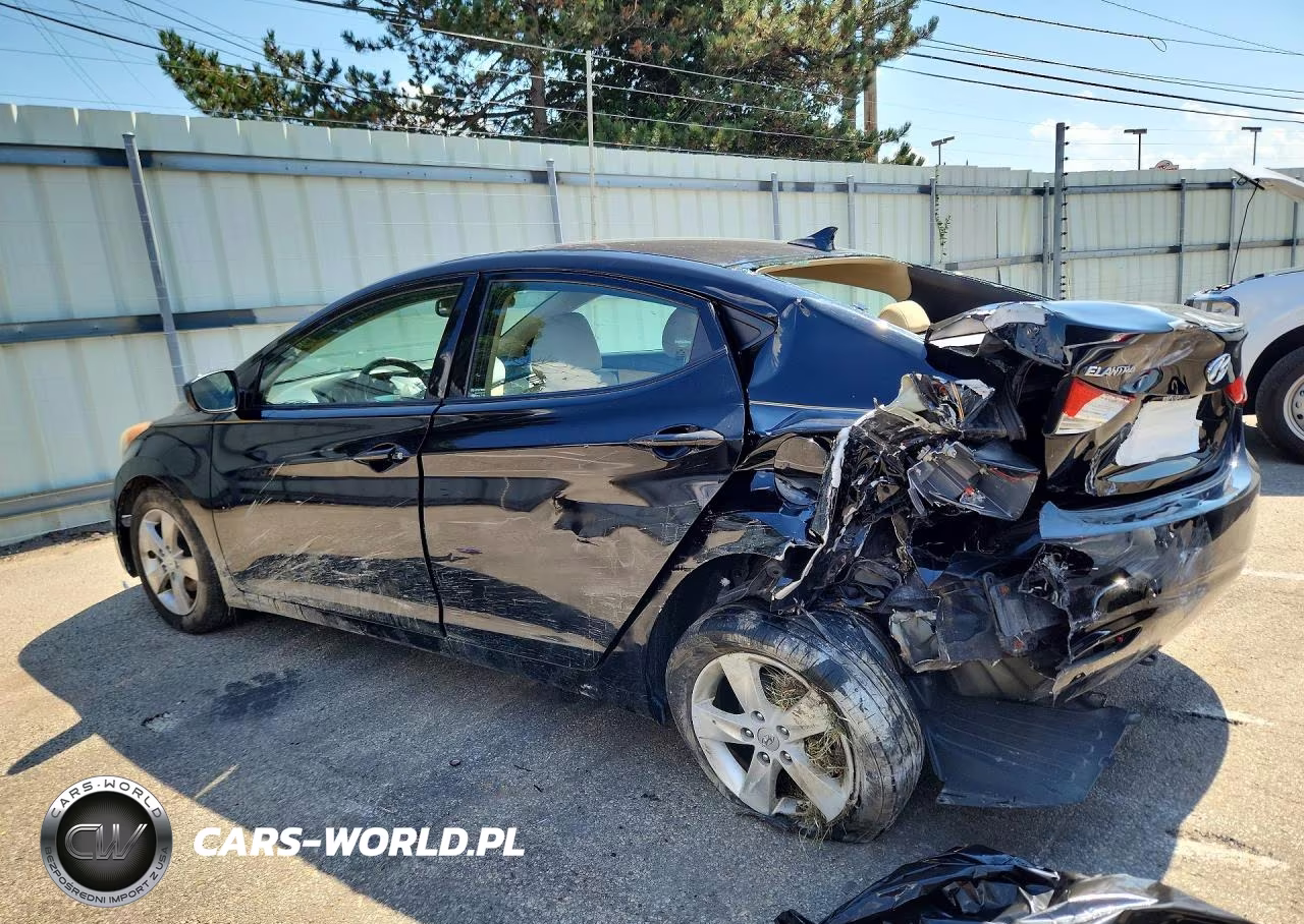 2013 Hyundai Elantra Gls VIN:KMHDH4AE0DU657872 - 2