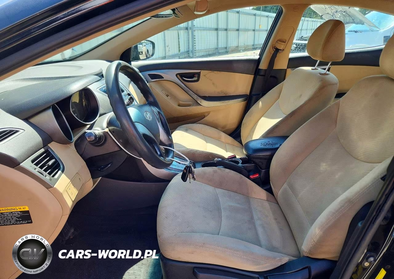 2013 Hyundai Elantra Gls VIN:KMHDH4AE0DU657872 - 7