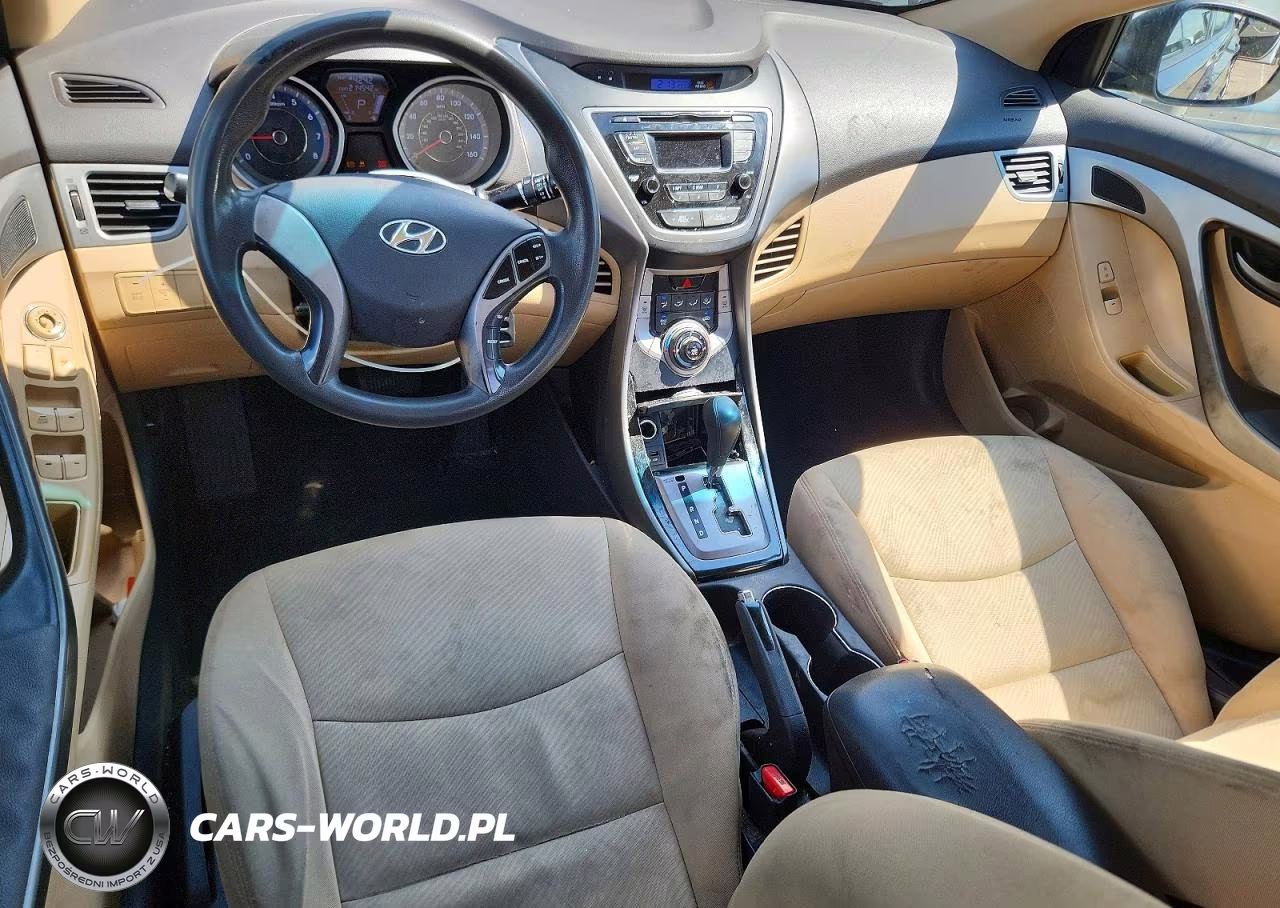 2013 Hyundai Elantra Gls VIN:KMHDH4AE0DU657872 - 8