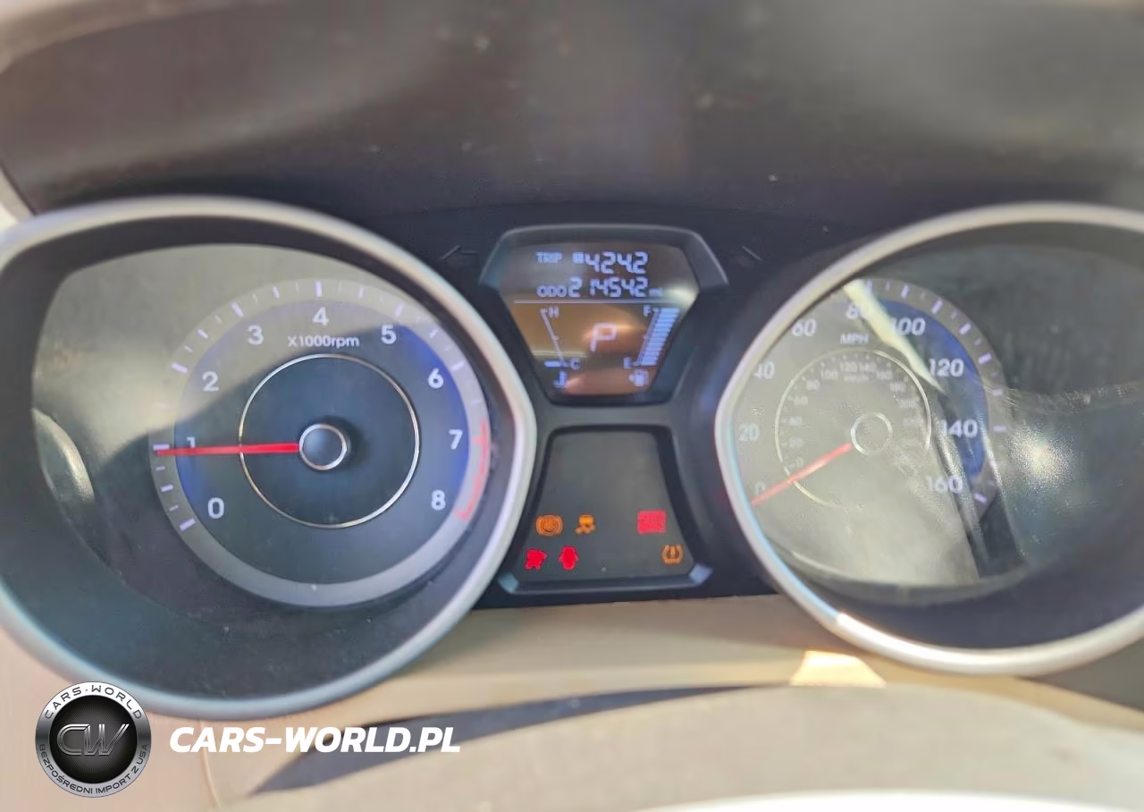2013 Hyundai Elantra Gls VIN:KMHDH4AE0DU657872 - 9
