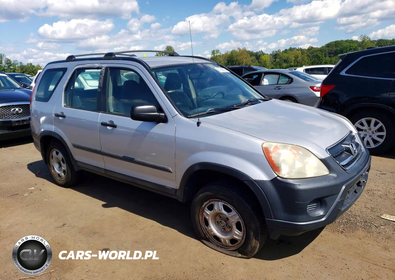 2005 Honda Cr-V Lx VIN:SHSRD78505U302832 - 4