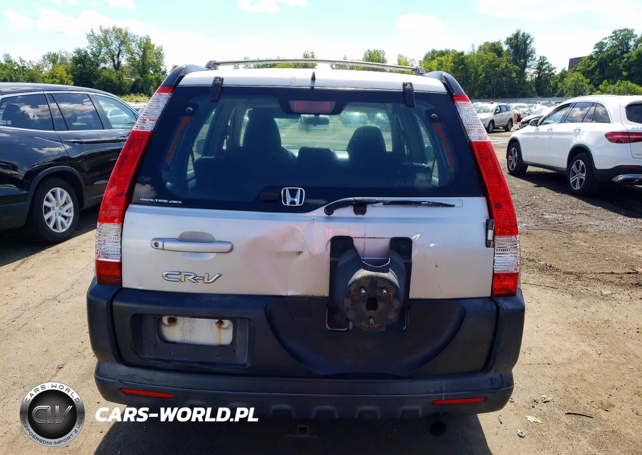 2005 Honda Cr-V Lx VIN:SHSRD78505U302832 - 6