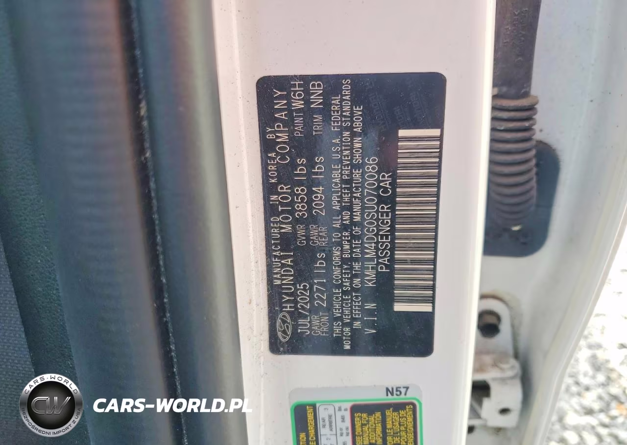 2025 Hyundai Elantra Sel Sport VIN:KMHLM4DG0SU070086 - 12