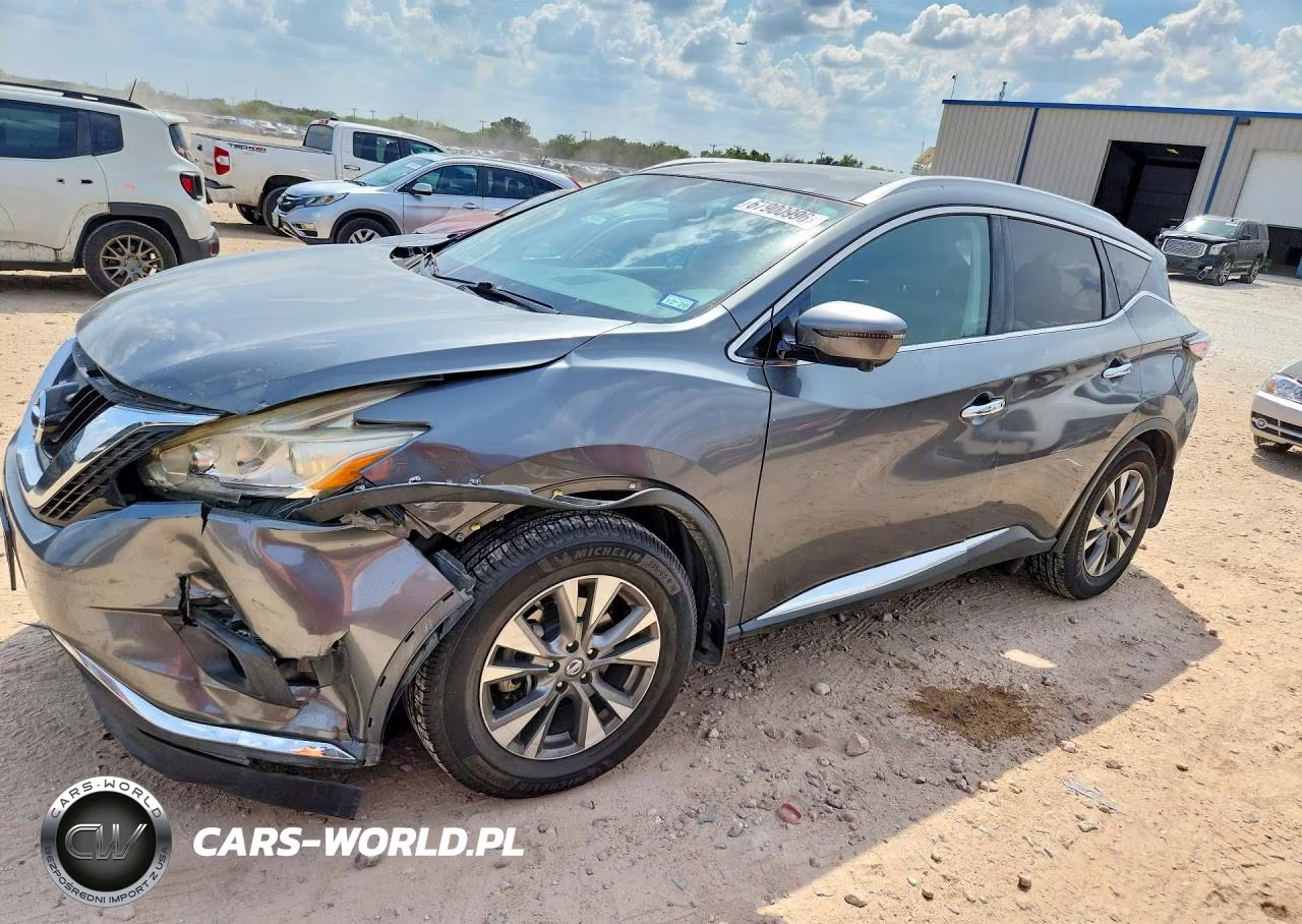 2016 Nissan Murano Sl VIN:5N1AZ2MG7GN165548 - 1