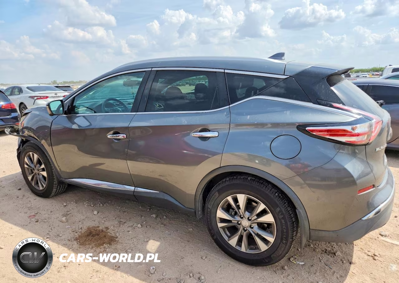 2016 Nissan Murano Sl VIN:5N1AZ2MG7GN165548 - 2