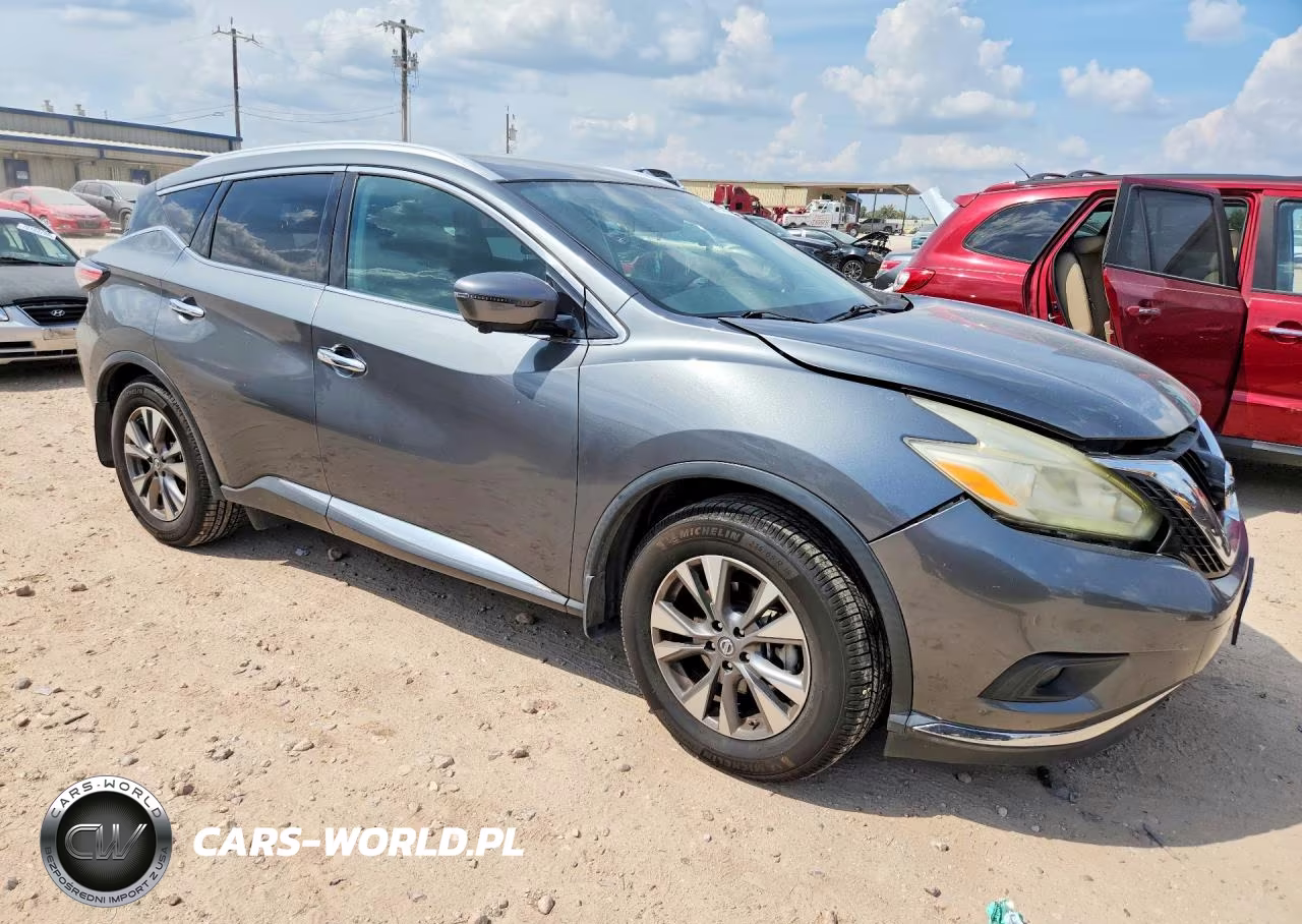 2016 Nissan Murano Sl VIN:5N1AZ2MG7GN165548 - 4