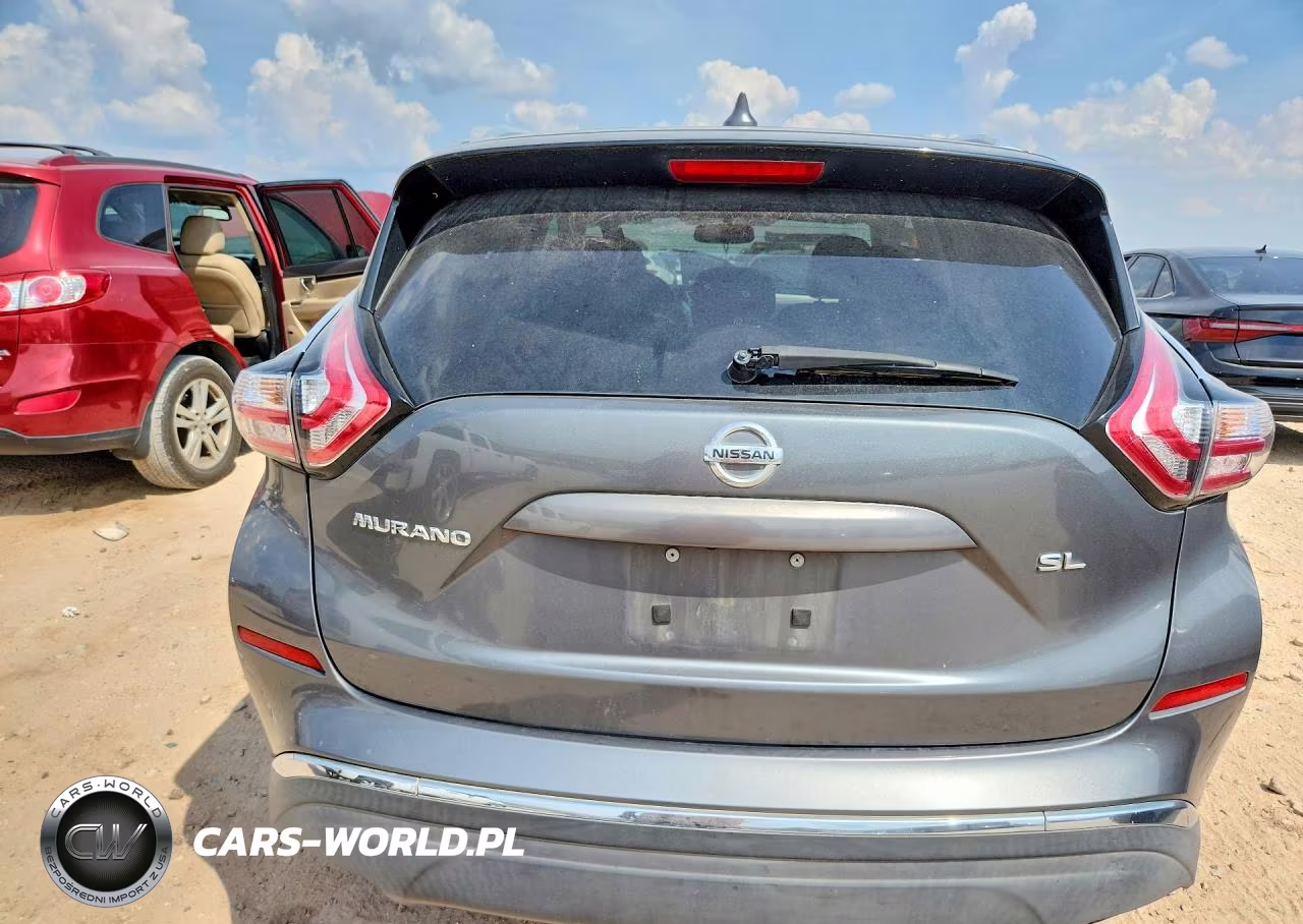 2016 Nissan Murano Sl VIN:5N1AZ2MG7GN165548 - 6