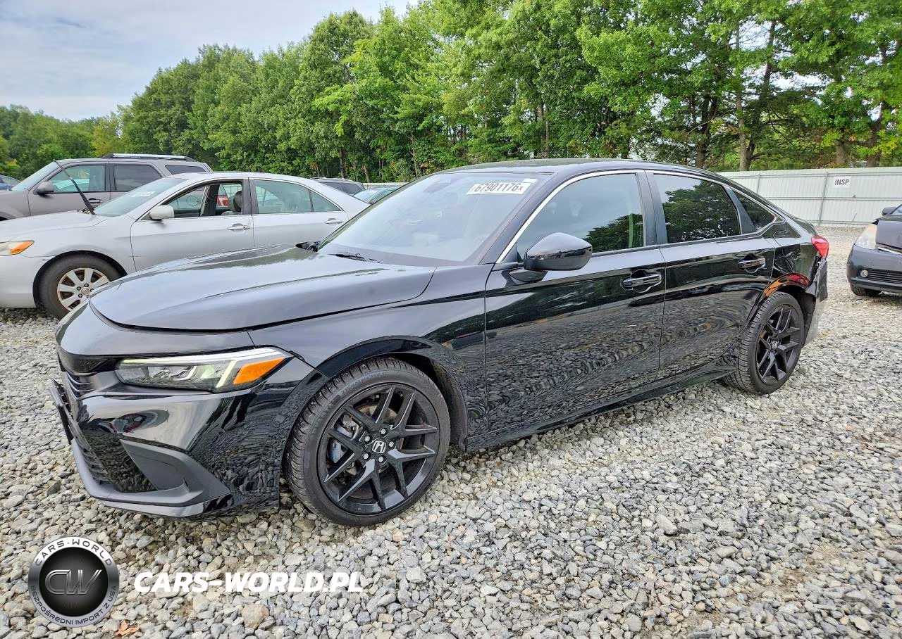 2023 Honda Civic Lx VIN:2HGFE2F2XPH532265 - 1