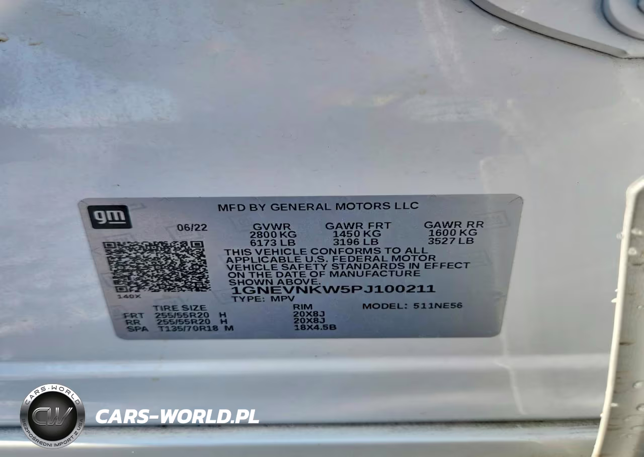 2023 Chevrolet Traverse High Country VIN:1GNEVNKW5PJ100211 - 13