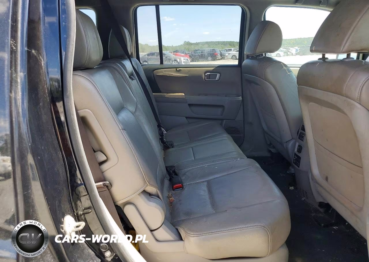 2012 Honda Pilot Exl VIN:5FNYF3H65CB005048 - 11
