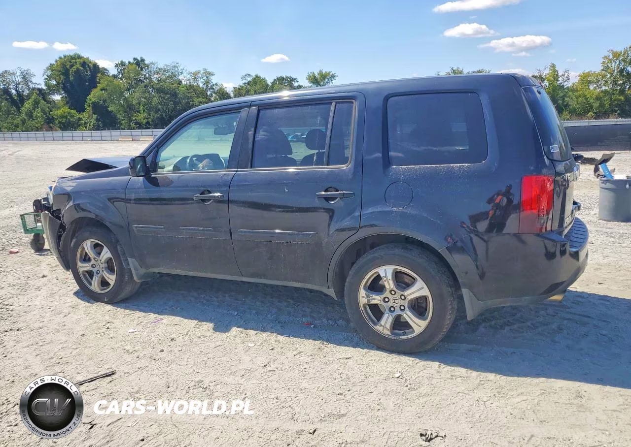 2012 Honda Pilot Exl VIN:5FNYF3H65CB005048 - 2