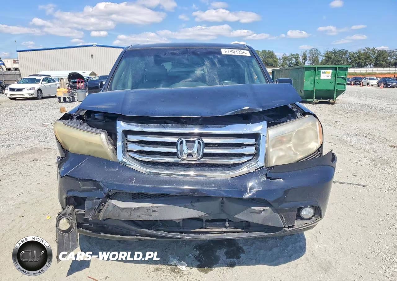 2012 Honda Pilot Exl VIN:5FNYF3H65CB005048 - 5