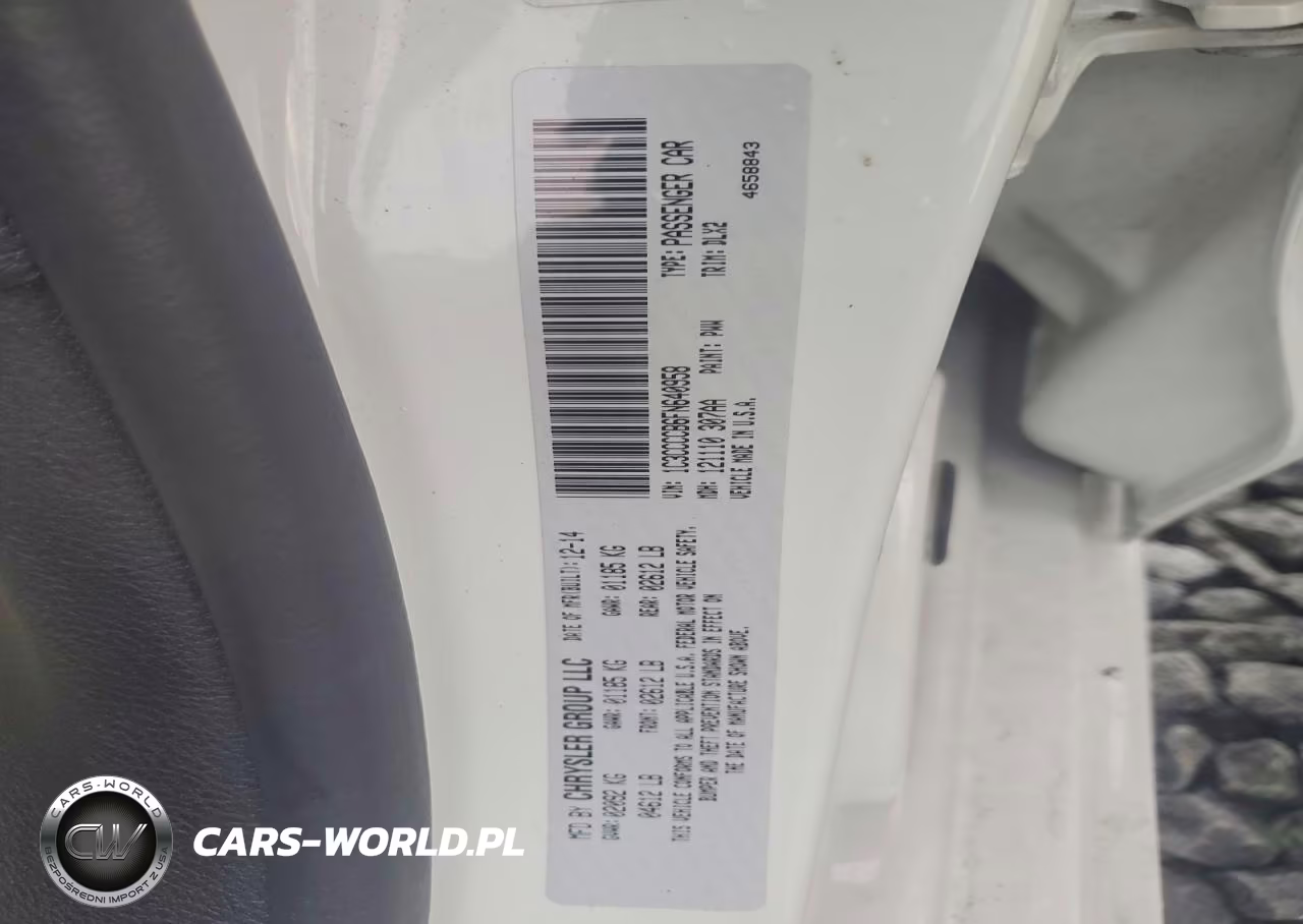 2015 Chrysler 200 C VIN:1C3CCCCB6FN640958 - 12
