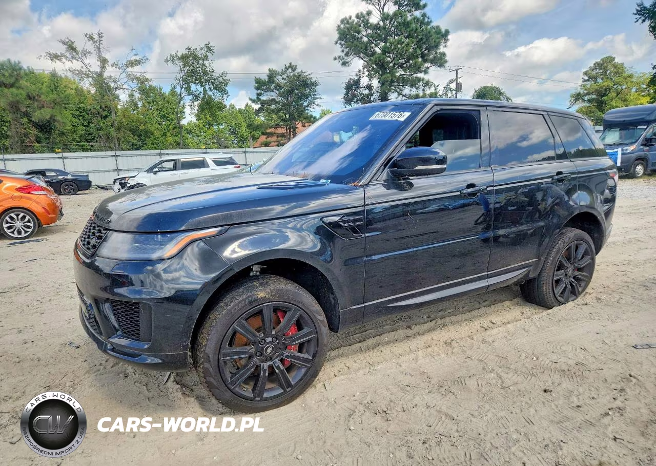 2019 Land Rover Range Rover Sport Hse Dynamic VIN:SALWV2SV9KA419597 - 1