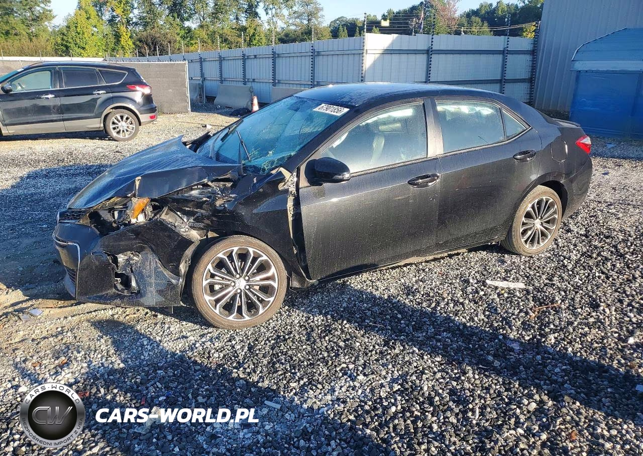 2016 Toyota Corolla S Plus VIN:5YFBURHE3GP555624 - 1