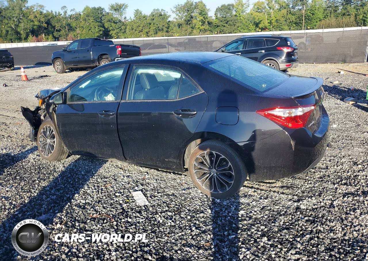 2016 Toyota Corolla S Plus VIN:5YFBURHE3GP555624 - 2