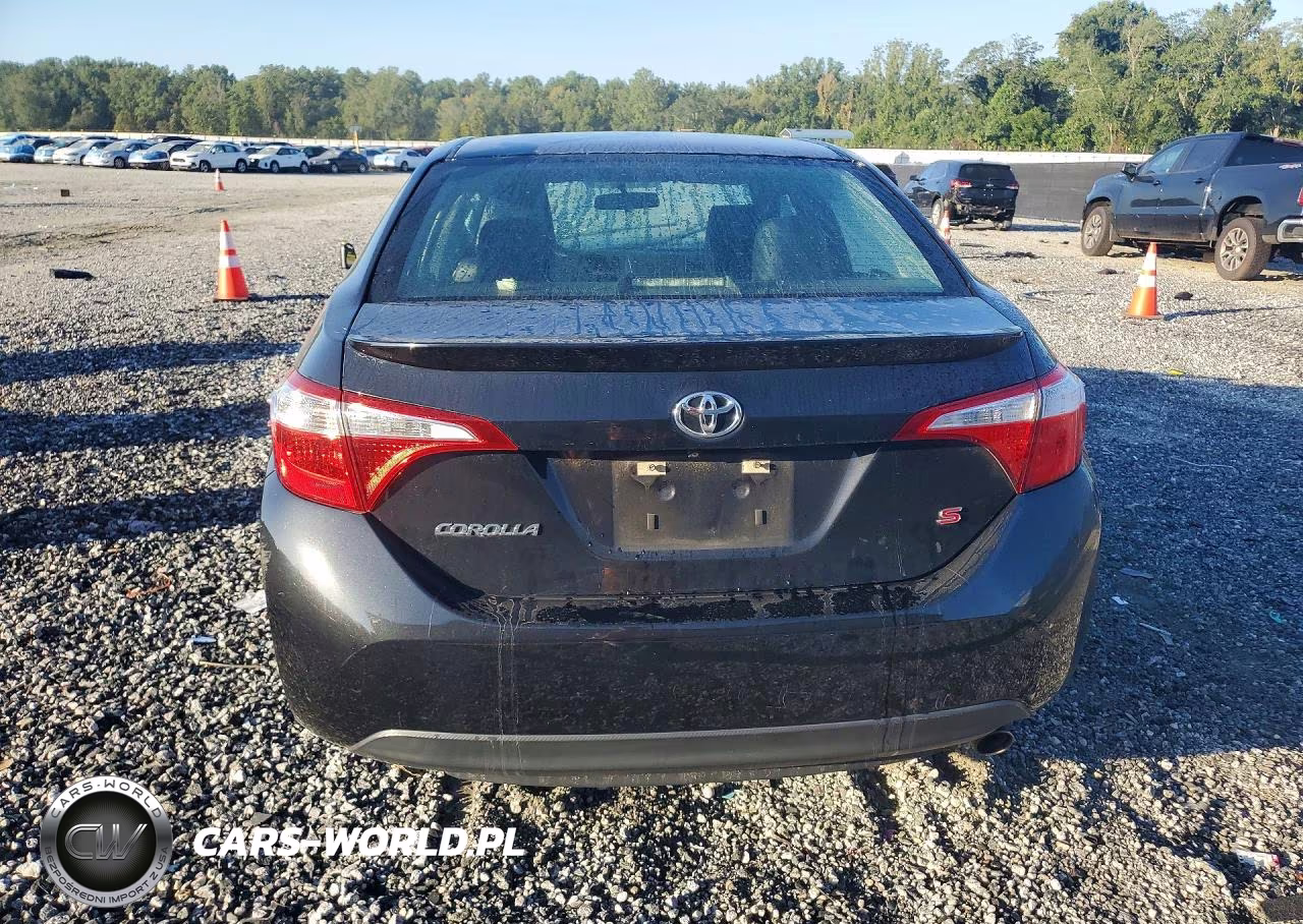 2016 Toyota Corolla S Plus VIN:5YFBURHE3GP555624 - 6