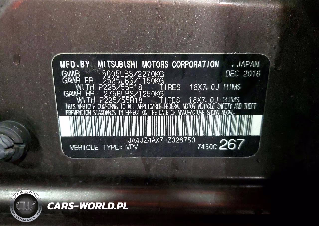 2017 Mitsubishi Outlander Gt VIN:JA4JZ4AX7HZ028750 - 12