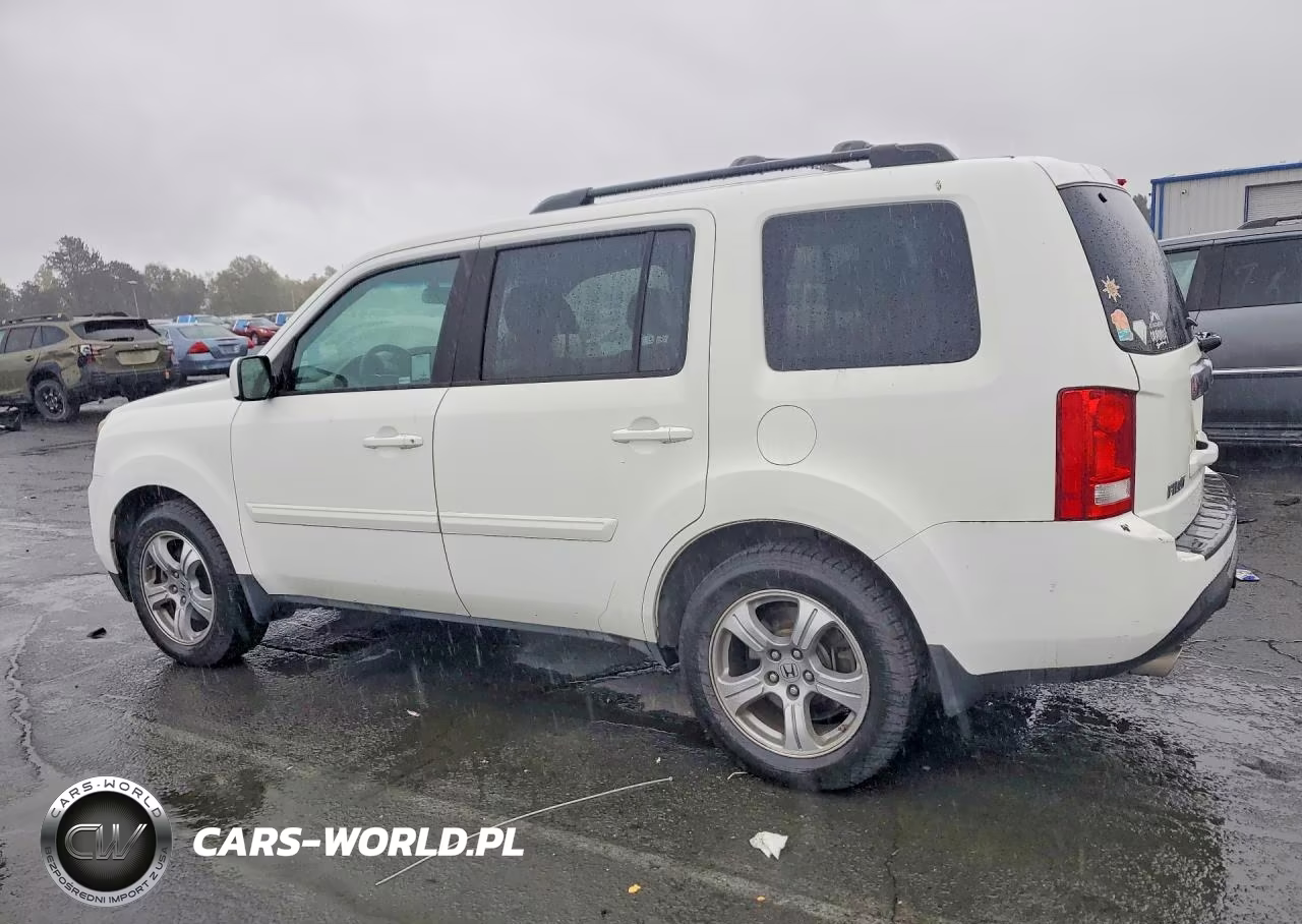 2014 Honda Pilot Exl VIN:5FNYF4H54EB035710 - 2