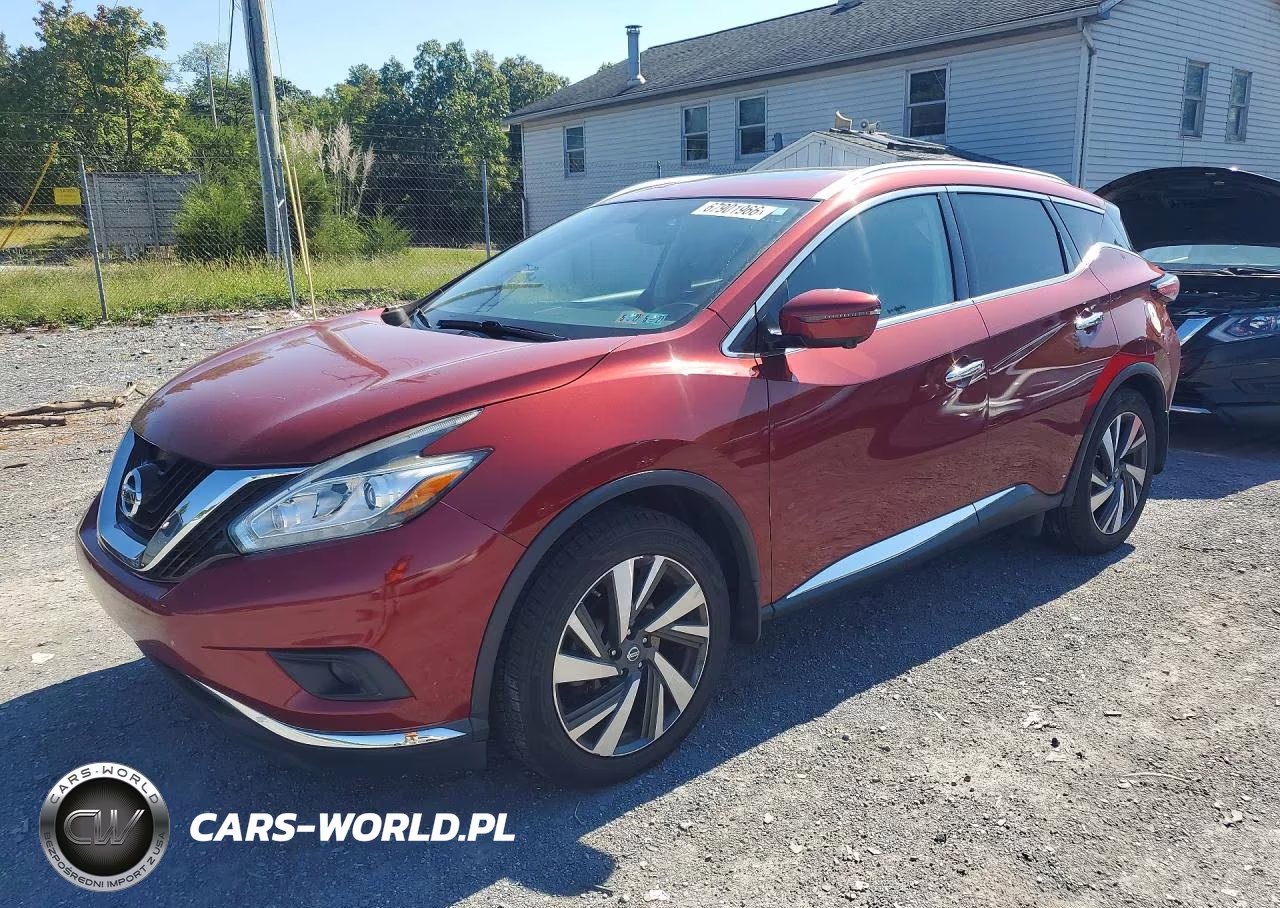 2018 Nissan Murano Platinum VIN:5N1AZ2MH5JN176306 - 1