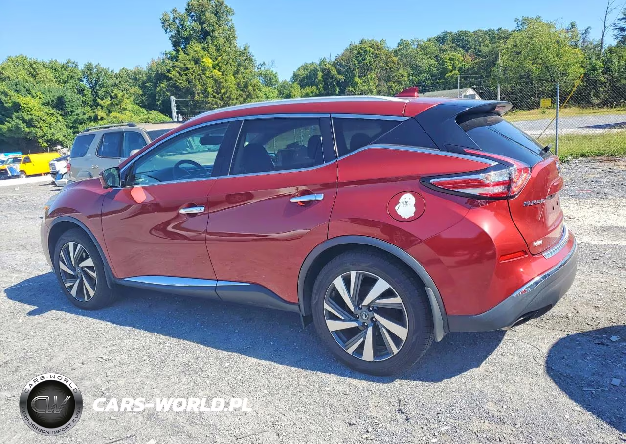 2018 Nissan Murano Platinum VIN:5N1AZ2MH5JN176306 - 2