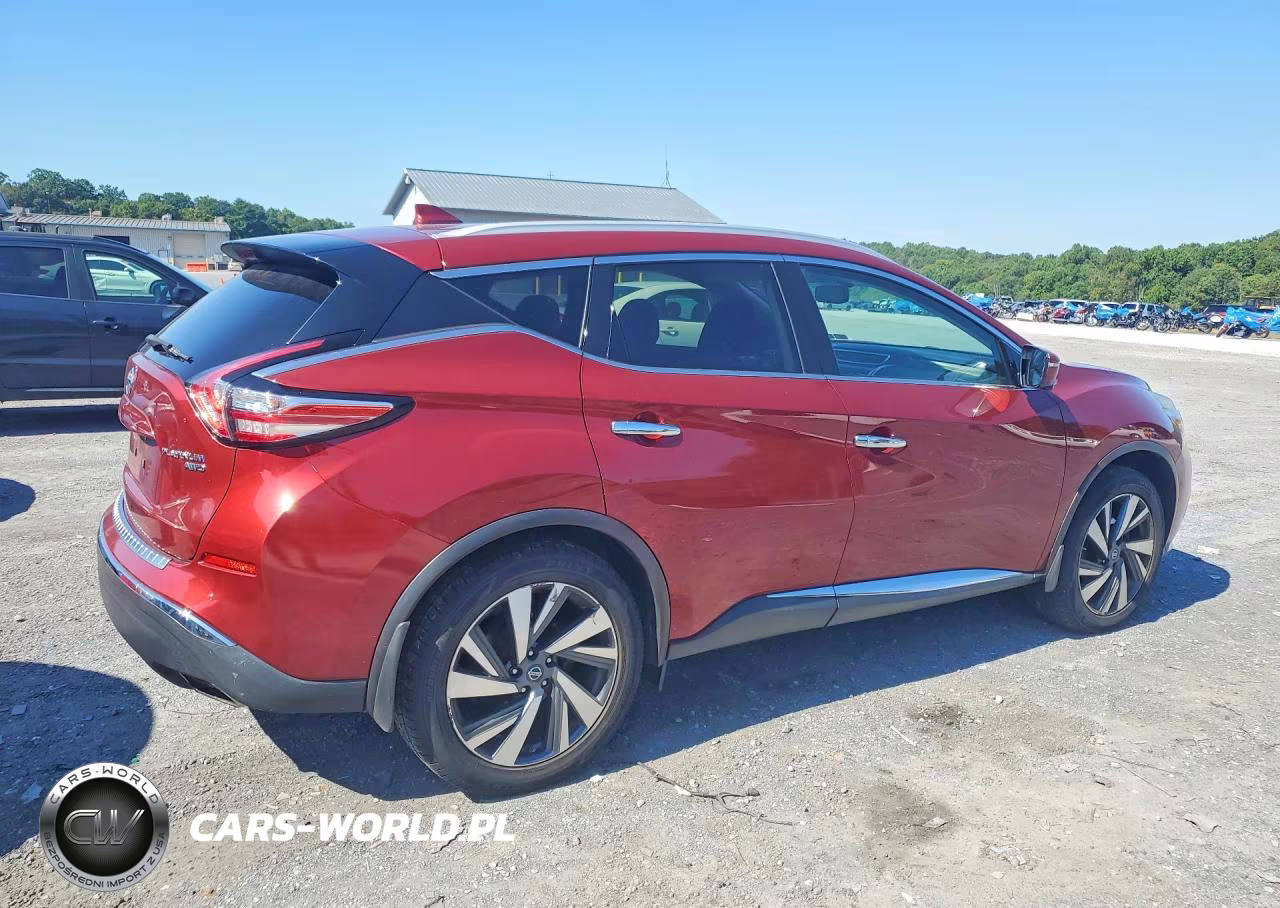 2018 Nissan Murano Platinum VIN:5N1AZ2MH5JN176306 - 3