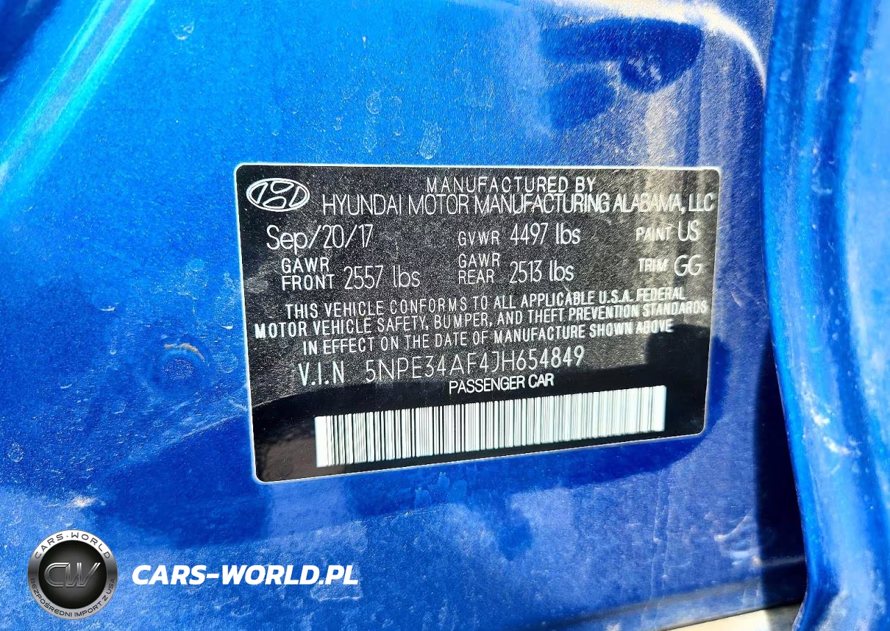 2018 Hyundai Sonata Limited VIN:5NPE34AF4JH654849 - 12