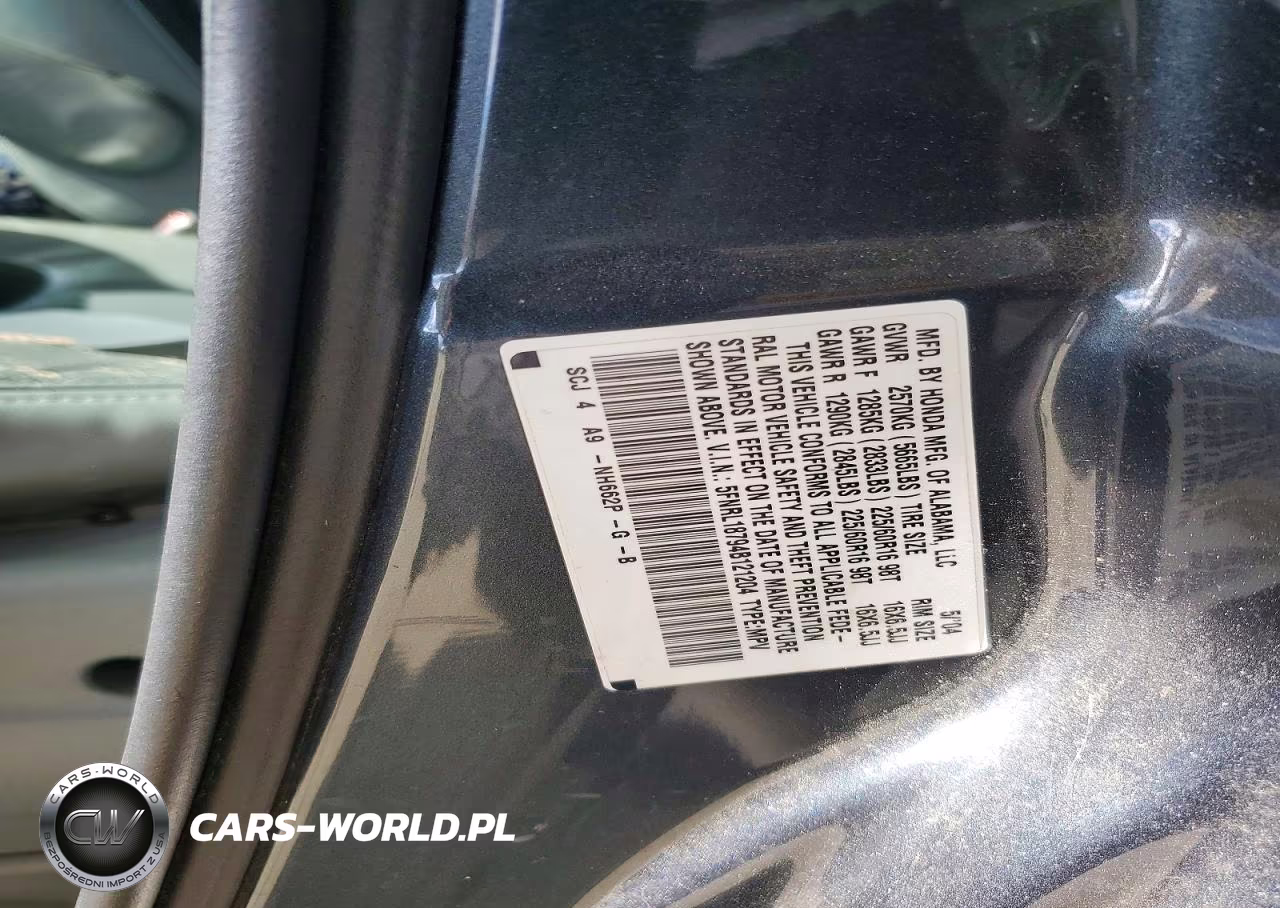 2004 Honda Odyssey Exl VIN:5FNRL18794B121204 - 14