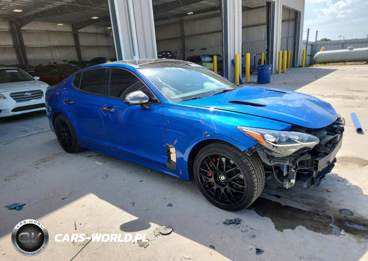 2022 Kia Stinger Gt2 VIN:KNAE55LC2N6100127 - 4