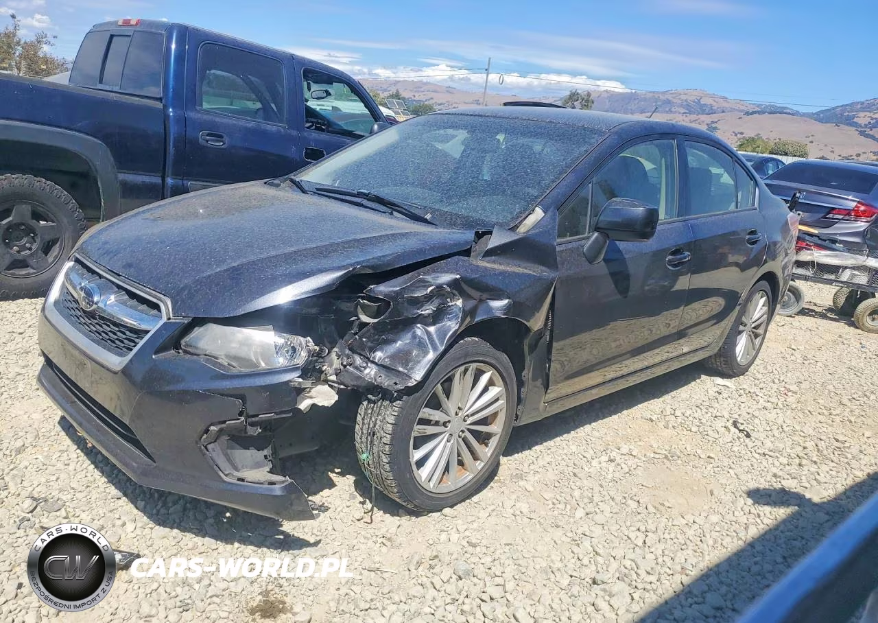 2012 Subaru Impreza Premium VIN:JF1GJAE67CH029179 - 1