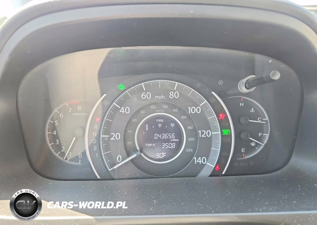 2013 Honda Cr-V Lx VIN:2HKRM4H3XDH631249 - 9