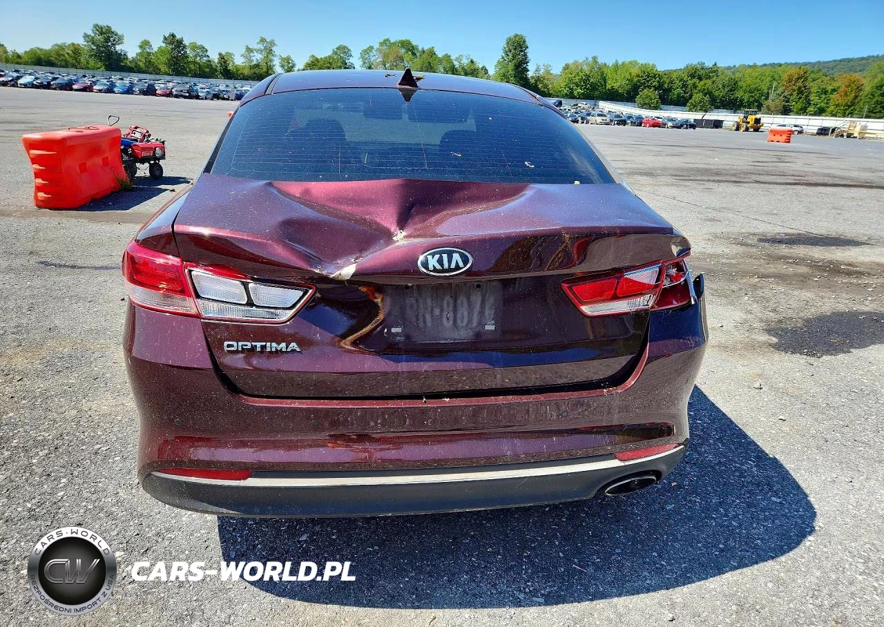 2018 Kia Optima Lx VIN:5XXGT4L38JG262724 - 6