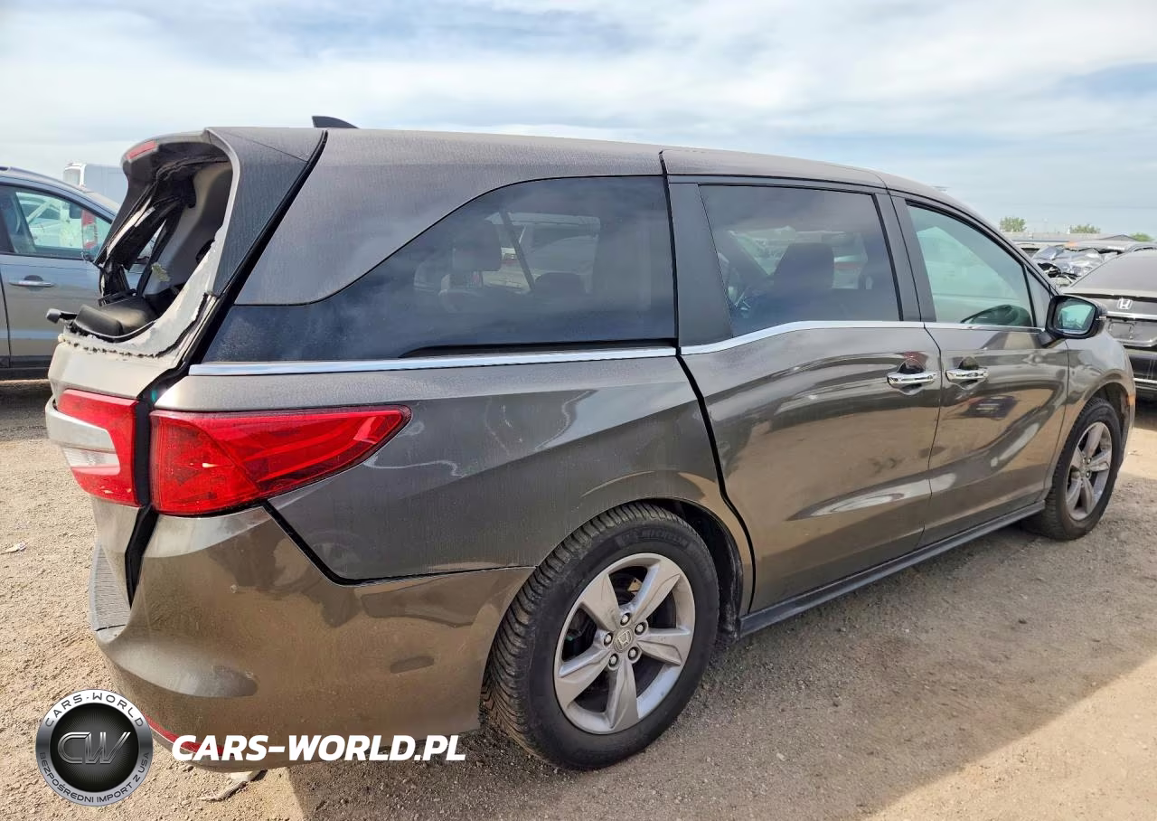 2019 Honda Odyssey Exl VIN:5FNRL6H78KB031276 - 3