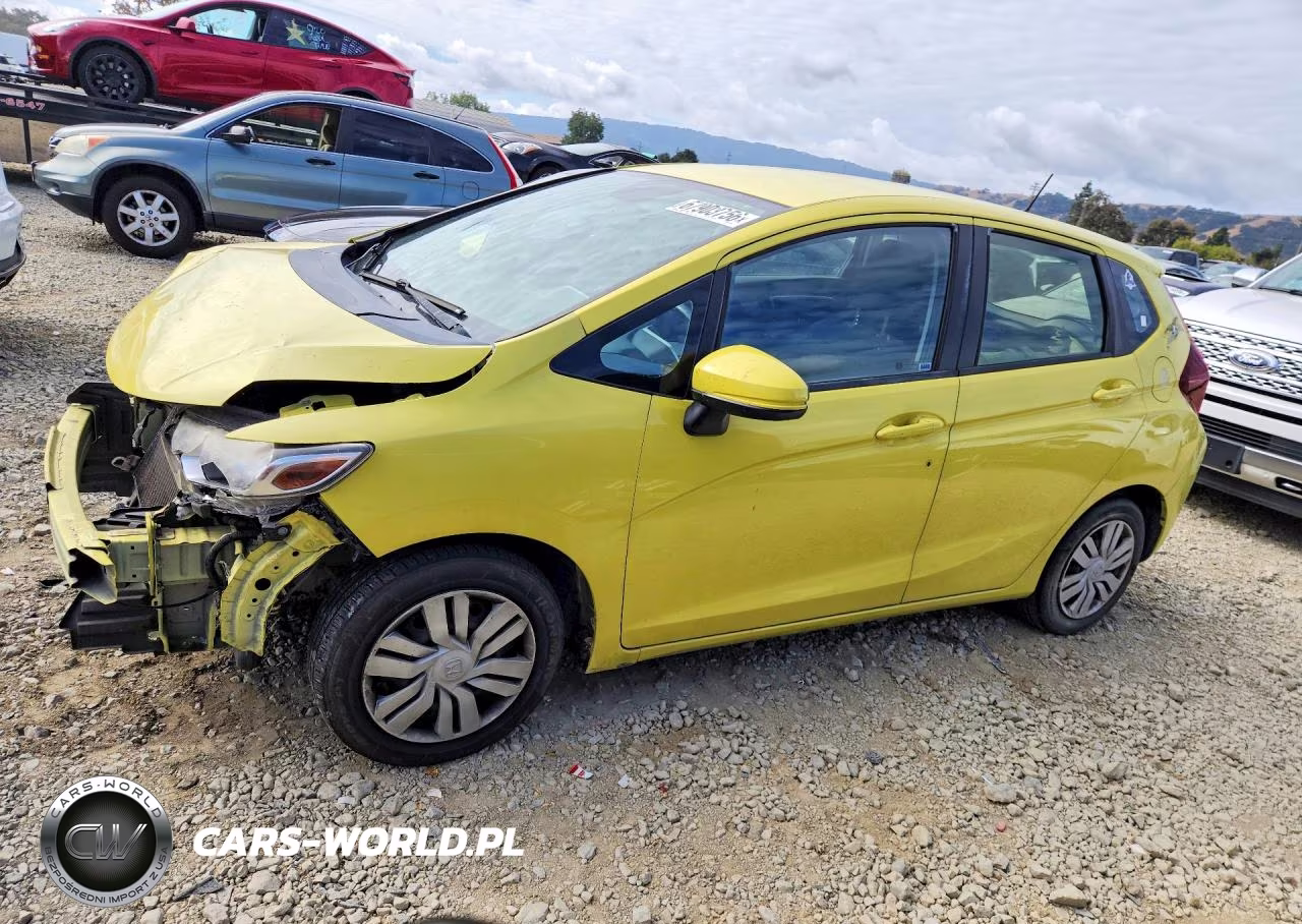 2016 Honda Fit Lx VIN:JHMGK5H50GS014953 - 1