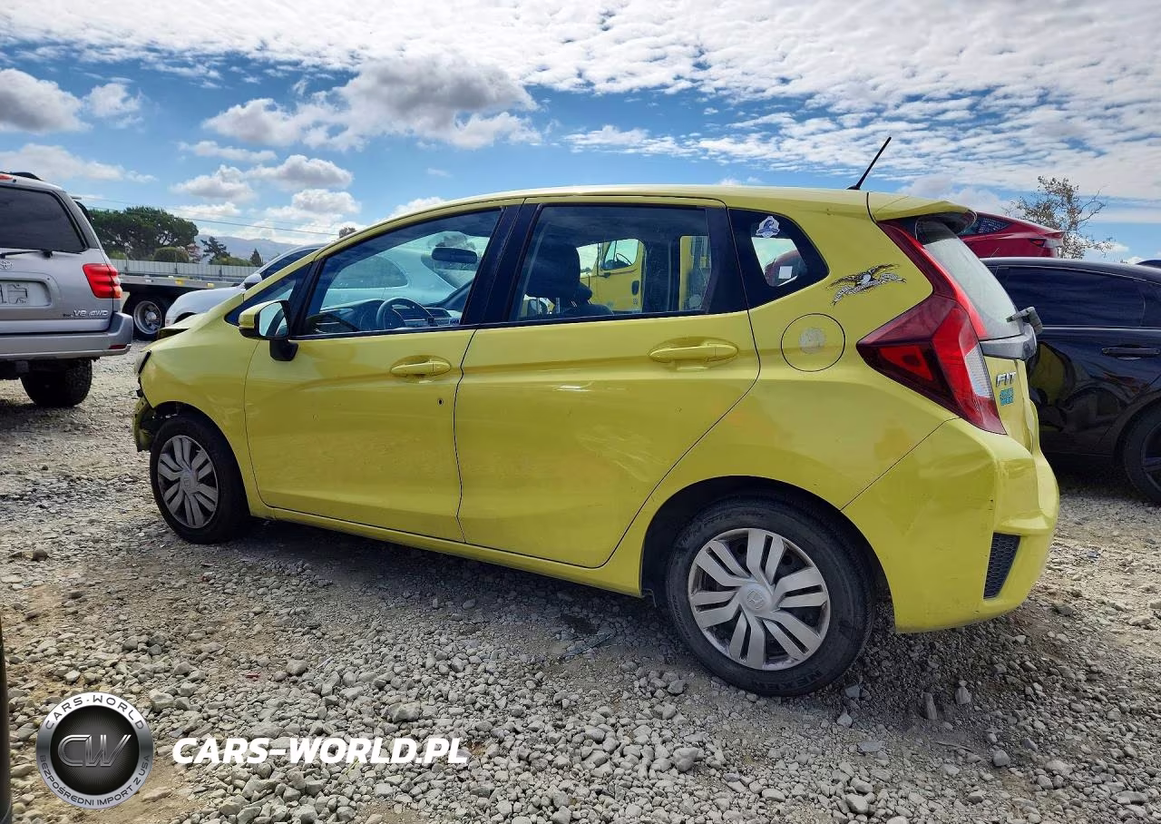 2016 Honda Fit Lx VIN:JHMGK5H50GS014953 - 2