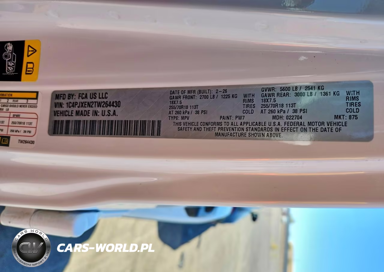2026 Jeep Wrangler Sahara VIN:1C4PJXEN2TW264430 - 13