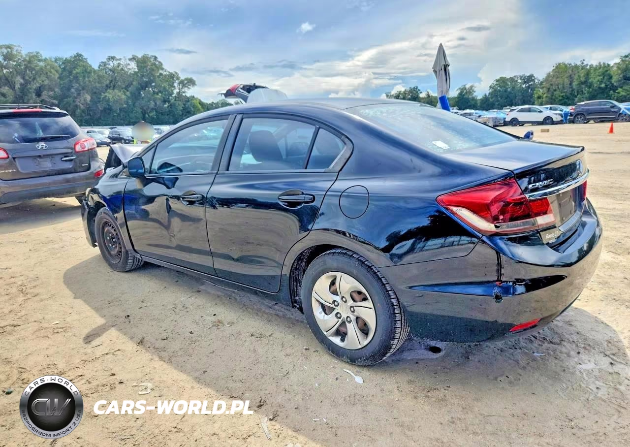 2013 Honda Civic Lx VIN:19XFB2F51DE207996 - 2