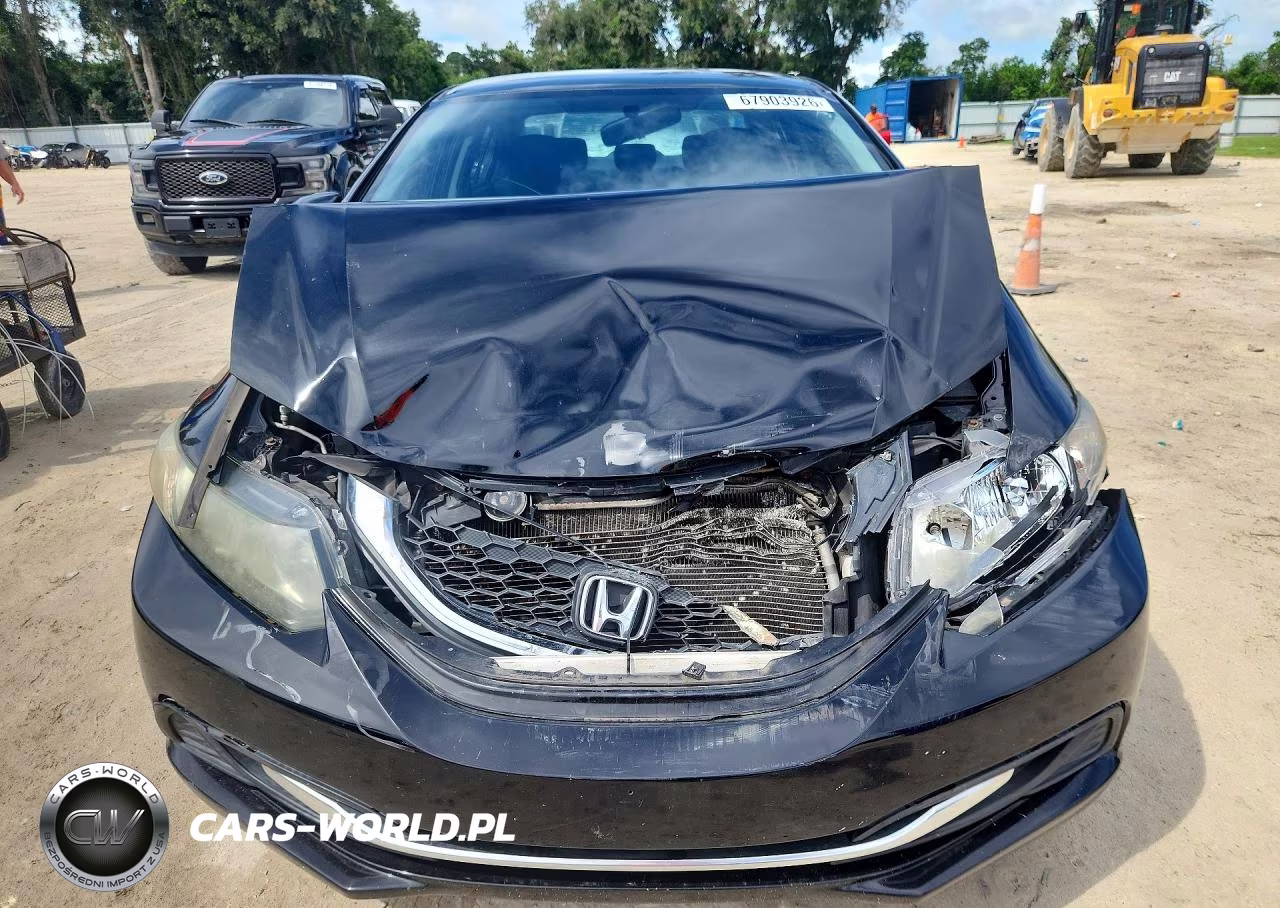 2013 Honda Civic Lx VIN:19XFB2F51DE207996 - 5