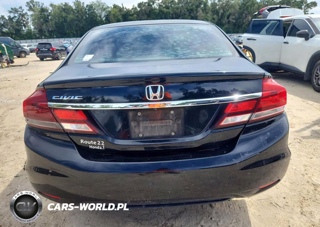 2013 Honda Civic Lx VIN:19XFB2F51DE207996 - 6