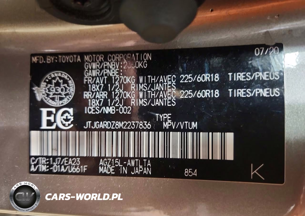 2021 Lexus Nx 300 Base VIN:JTJGARDZ8M2237836 - 13