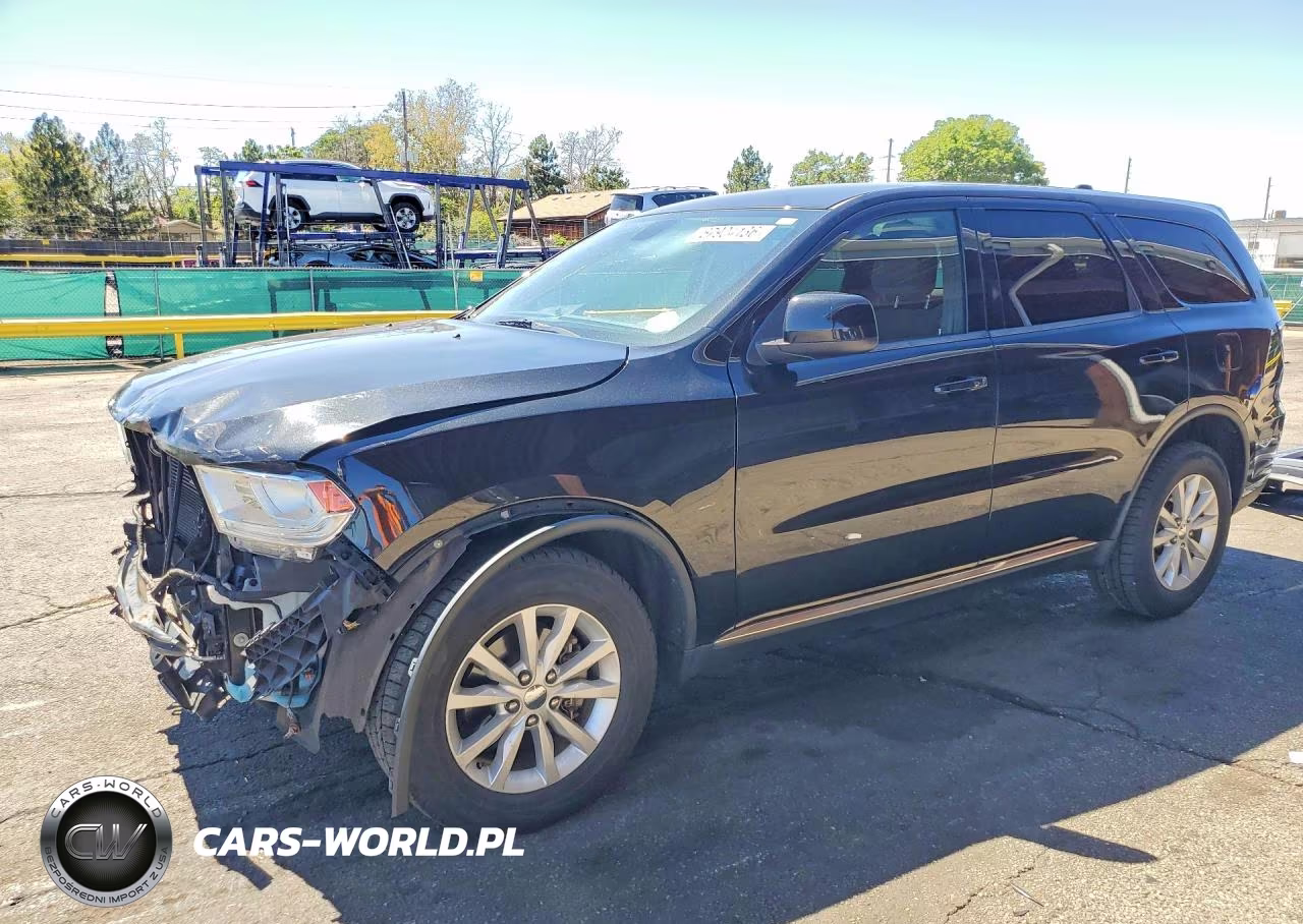 2014 Dodge Durango Sxt VIN:1C4RDJAG6EC550564 - 1