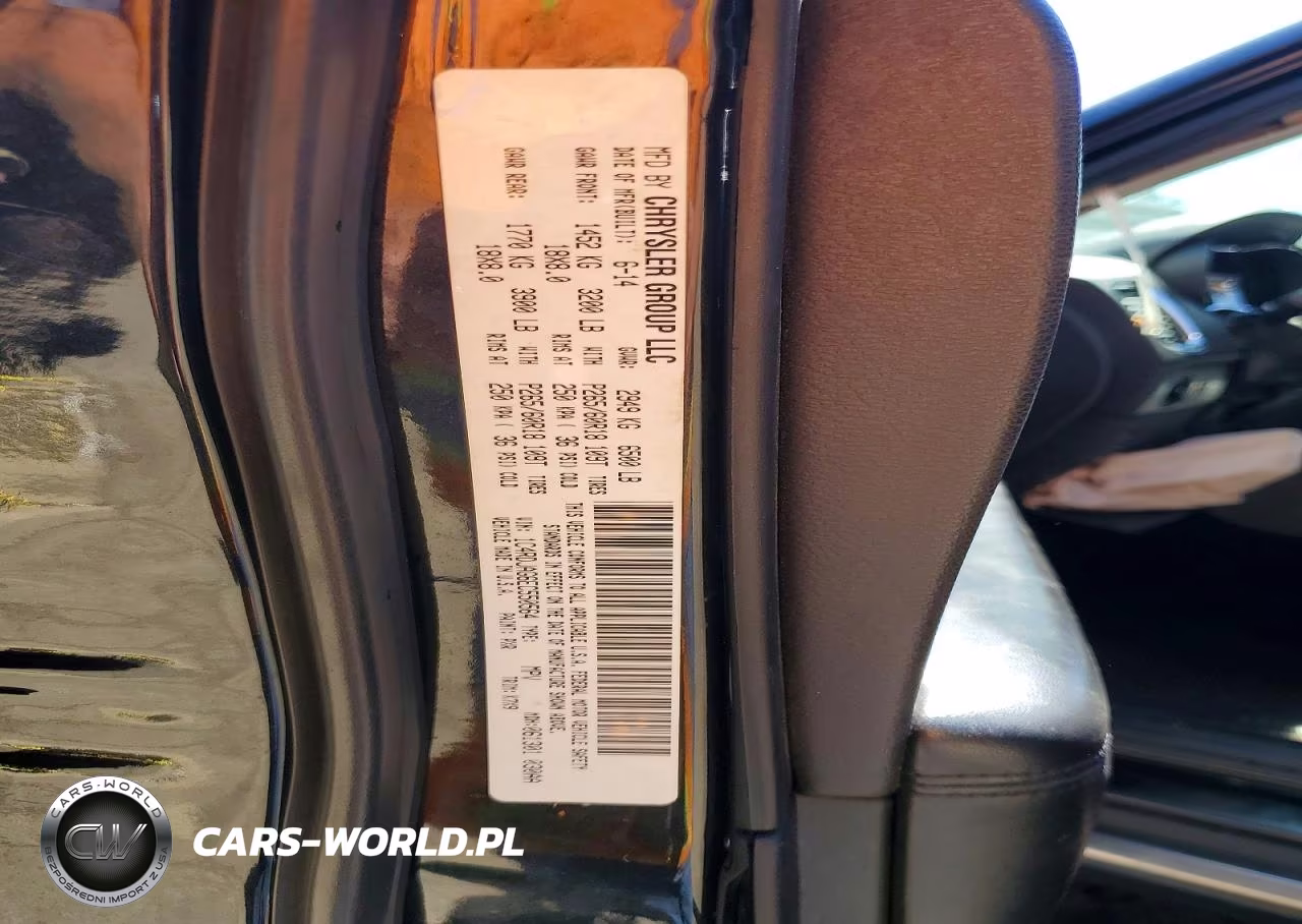 2014 Dodge Durango Sxt VIN:1C4RDJAG6EC550564 - 14