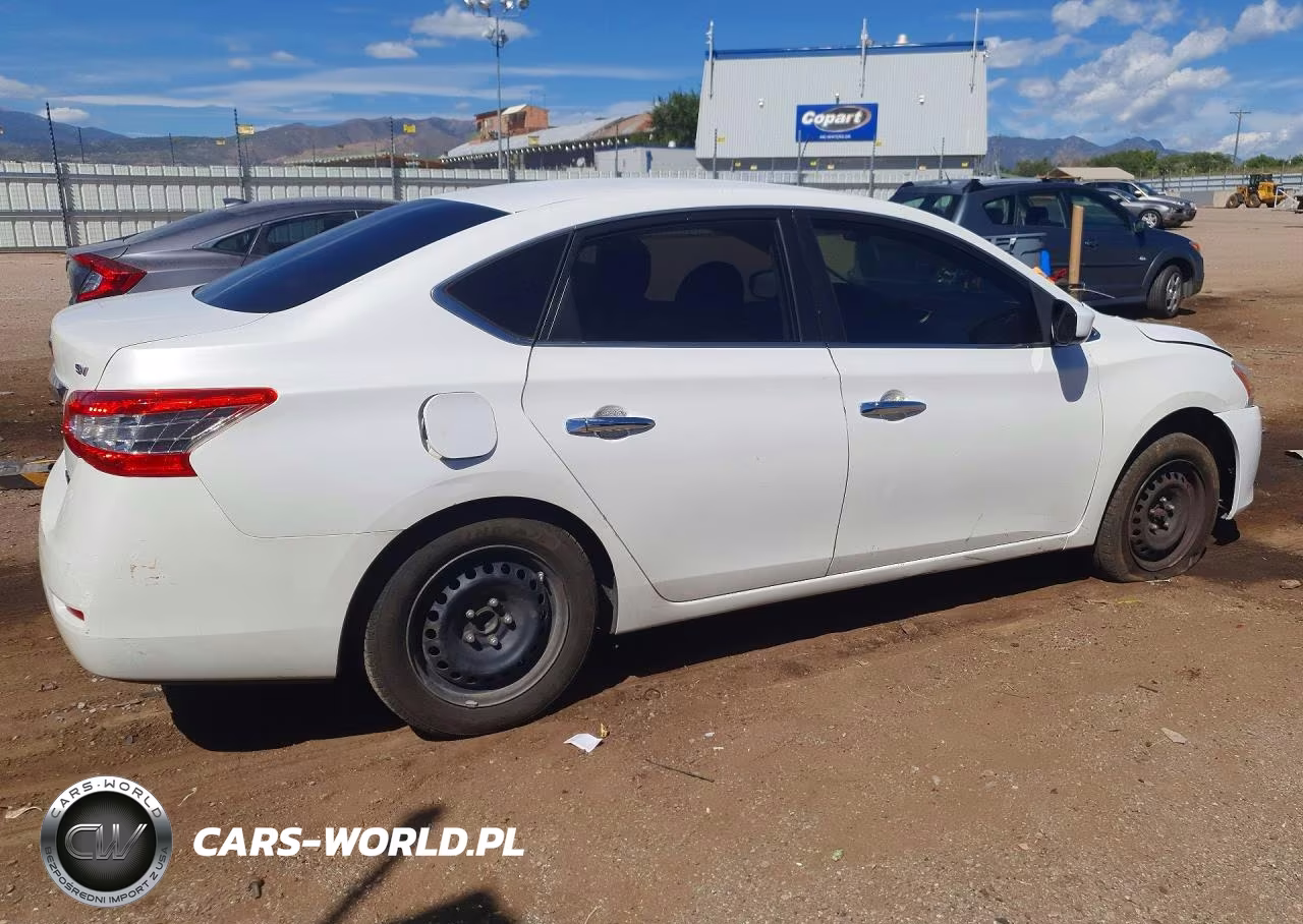 2014 Nissan Sentra Sv VIN:3N1AB7AP3EL647265 - 3