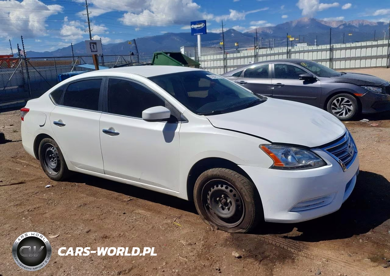 2014 Nissan Sentra Sv VIN:3N1AB7AP3EL647265 - 4