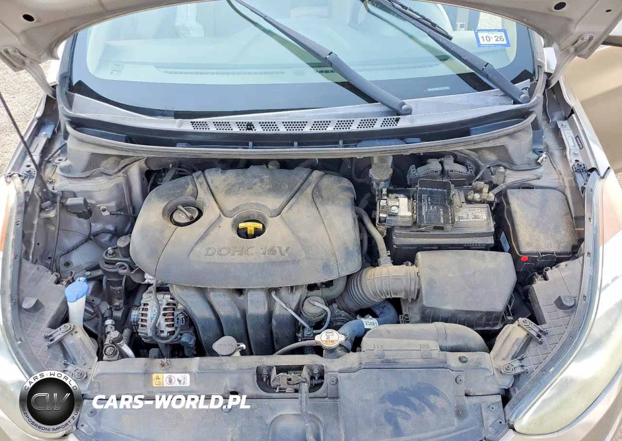 2013 Hyundai Elantra Gls VIN:5NPDH4AE5DH372969 - 11