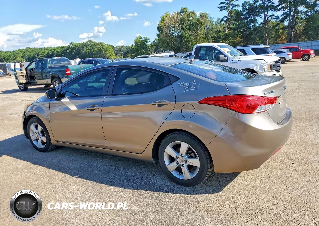 2013 Hyundai Elantra Gls VIN:5NPDH4AE5DH372969 - 2