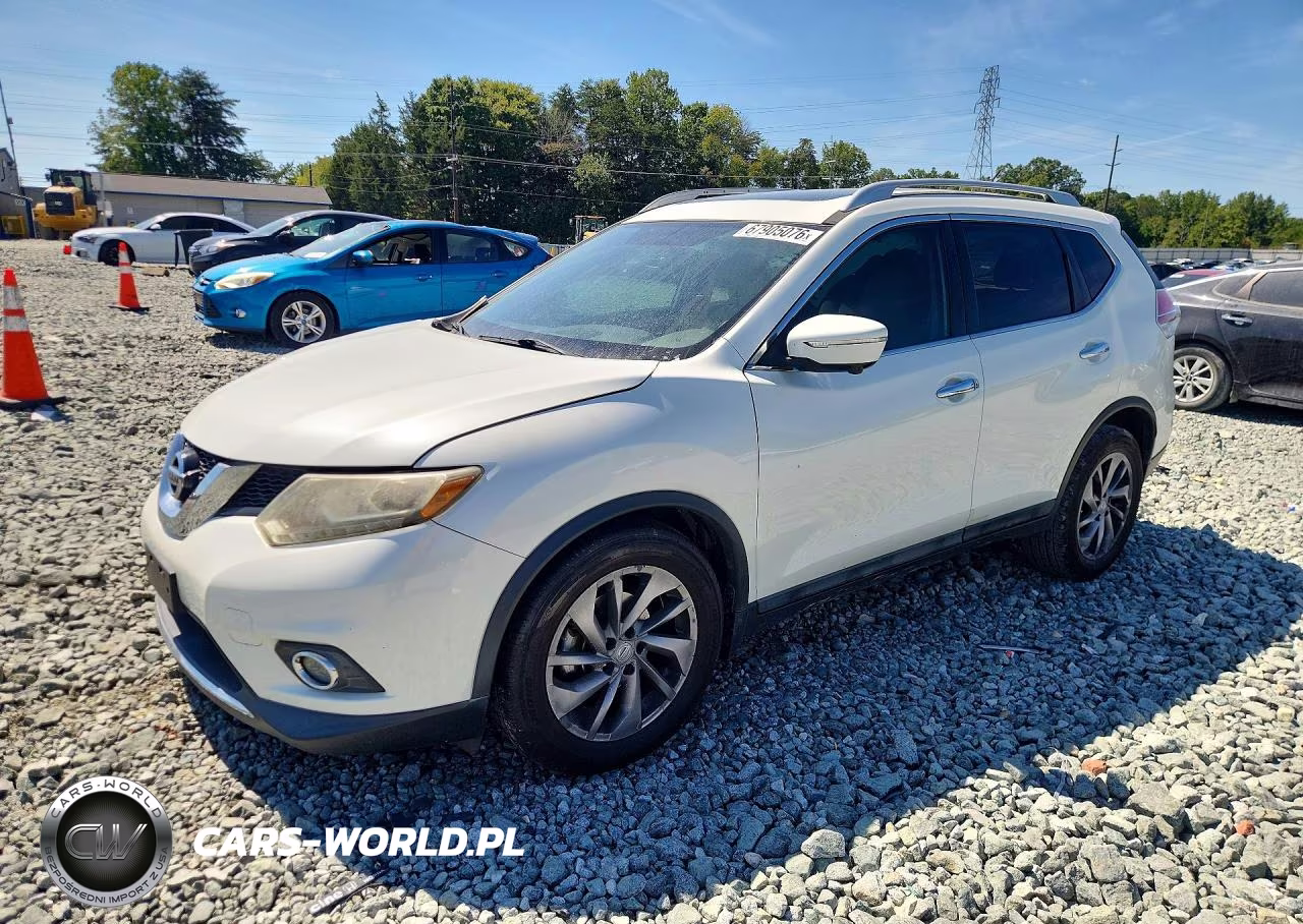 2015 Nissan Rogue Sl VIN:5N1AT2MT5FC808908 - 1