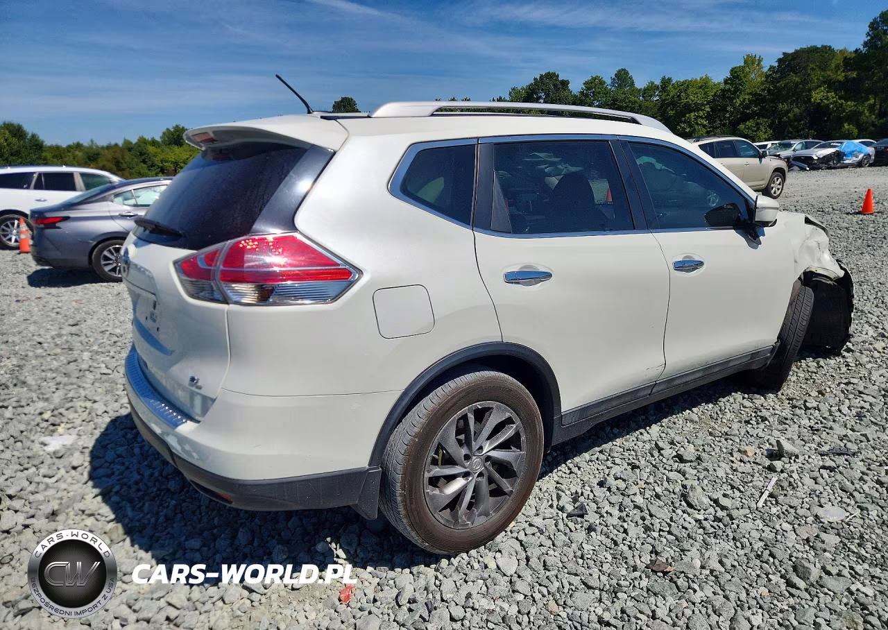 2015 Nissan Rogue Sl VIN:5N1AT2MT5FC808908 - 3