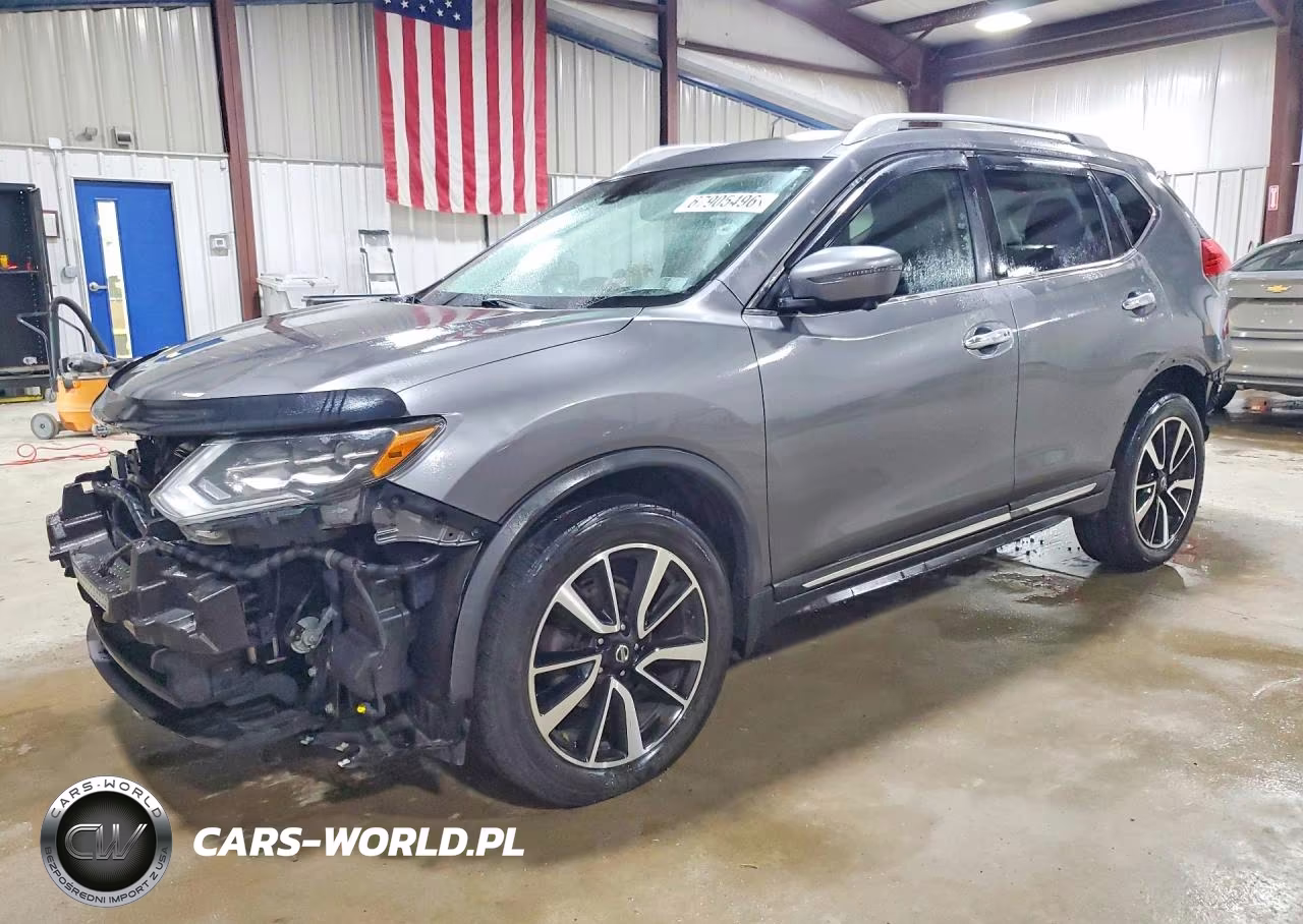2017 Nissan Rogue Sl VIN:JN8AT2MV7HW018201 - 1